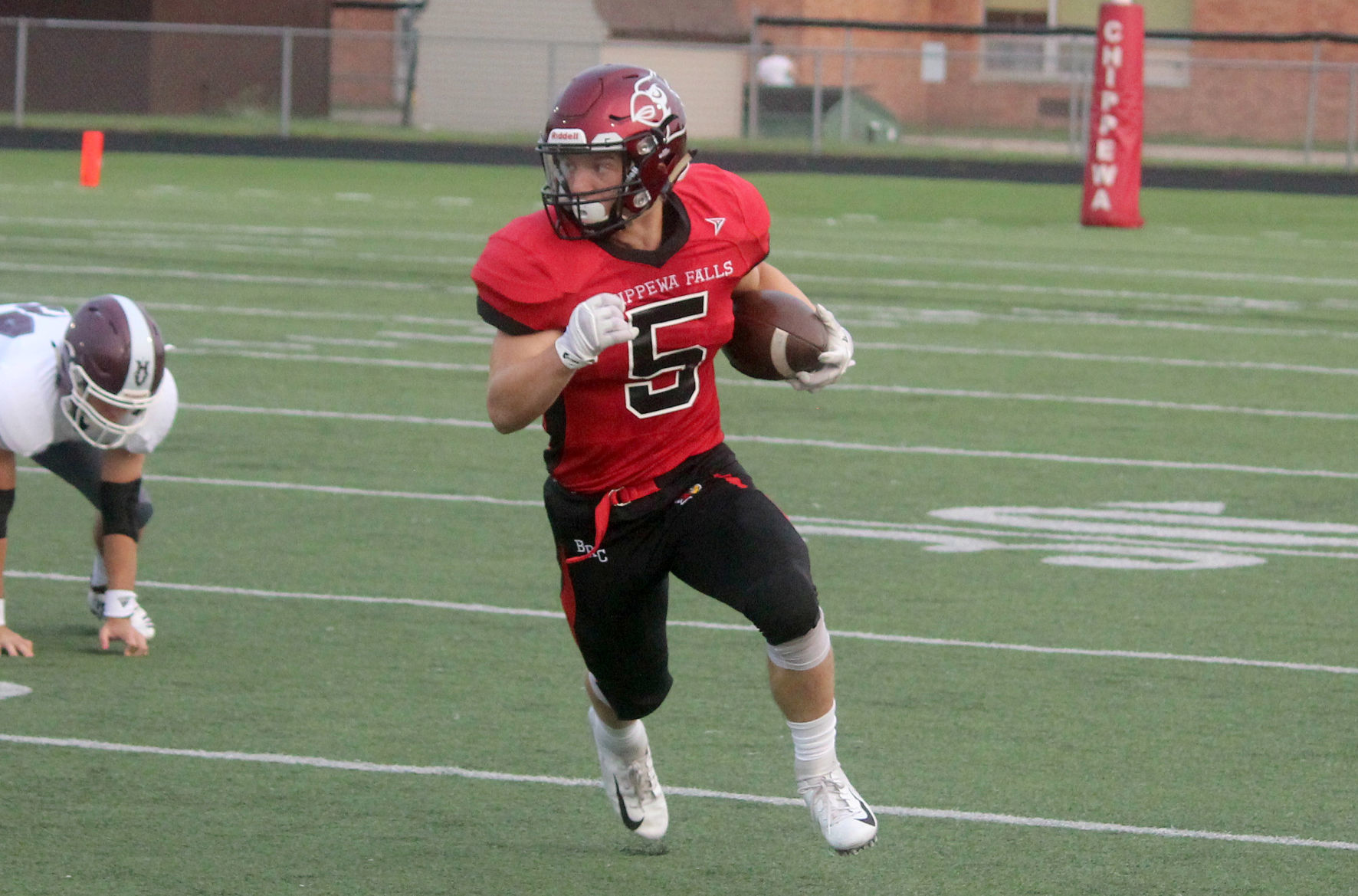 Holmen at Chi-Hi football 8-17-18